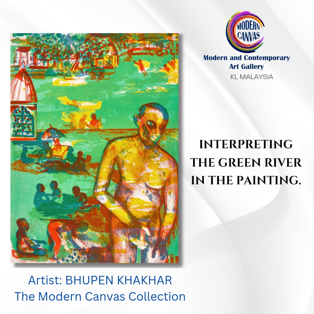 bhupen khakhar at the modern canvas art gallery