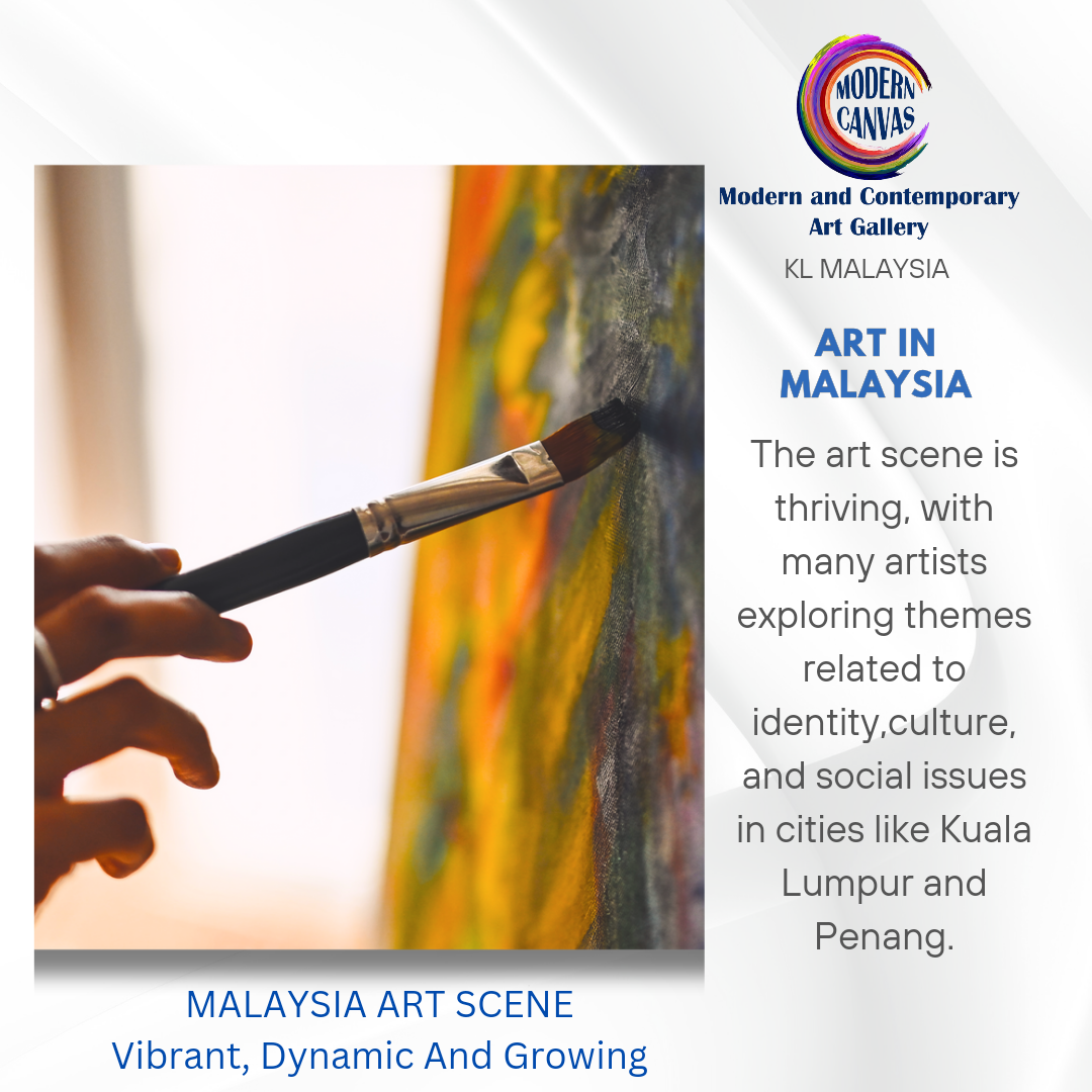 art movement in kuala lumpur, dynamic and vibrant