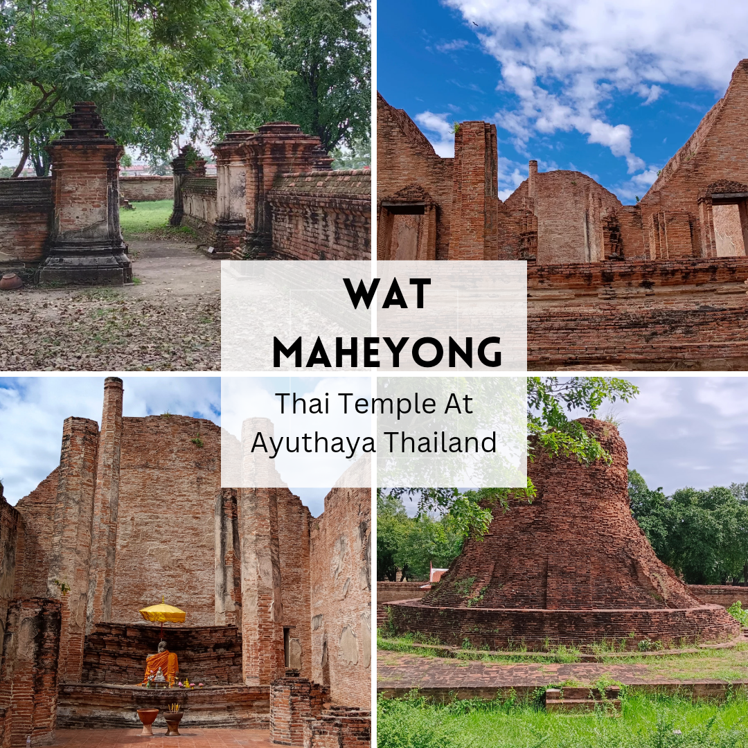 wat maheyong temple ayuthaya thailand